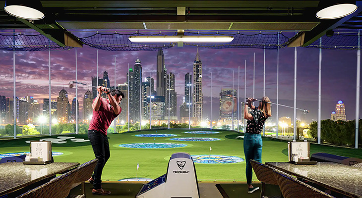 One Hour of Golf at Topgolf Dubai