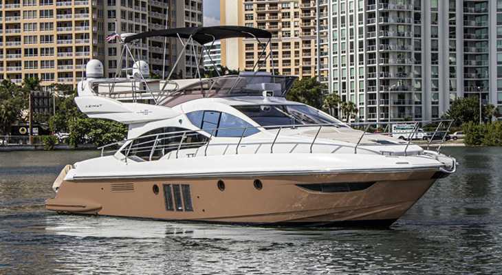  Azimut 45 ft Yacht Rental with 18%  Discount 