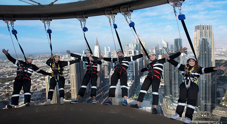 Dubai: 20 mins Edge Walk at Sky Views Observatory 