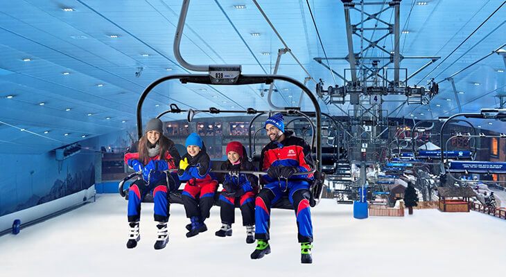 Full Day Pass to Ski Dubai 