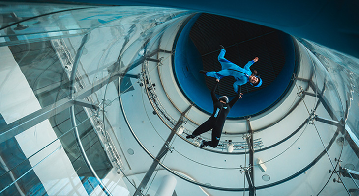 Top Gun: 10 Flights per person in Gravity Skydiving