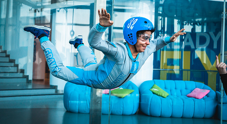 12% OFF on Kids Package from Gravity Skydiving (5 Flights per Child)