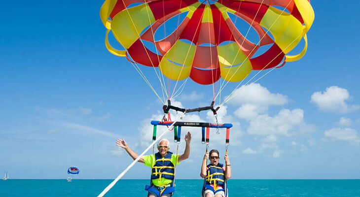 Parasailing + Jet Ski on Oman Coast
