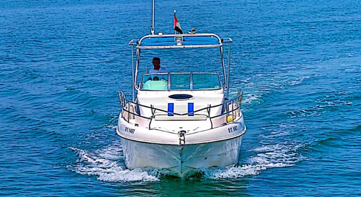 1-Hour Fishing Trip on a Boat (34 ft) in Dubai
