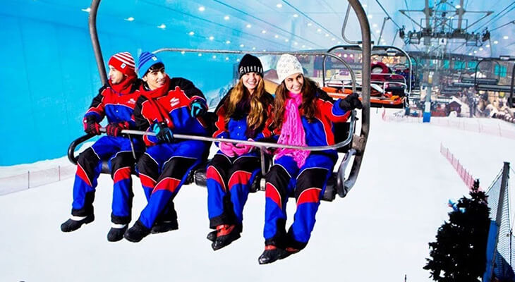  Ski Dubai : 2 Hours Slope Pass Ticket