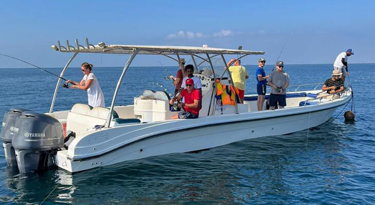 A Full Day Tour on A Royal Craft Boat at Dhofar