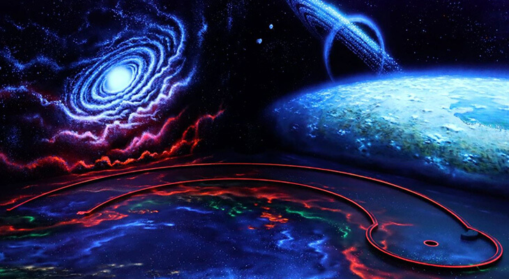 One Hour of Playing 3D Blacklight Mini Golf in Dubai