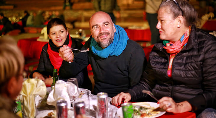 BBQ Dinner at Bedouin Oasis Camp in Ras Al Khaimah