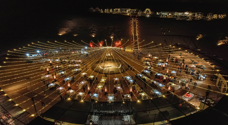 Dubai: Sunset Dinner Experience at Sonara Camp