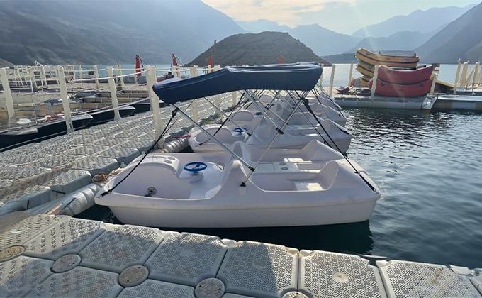 Pedal Boat Experience in Wadi Dayqah with 5% off