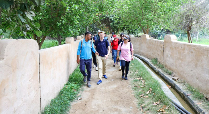 Hiking, kayaking and Cycling in Hatta Dam and Farms in Dubai 