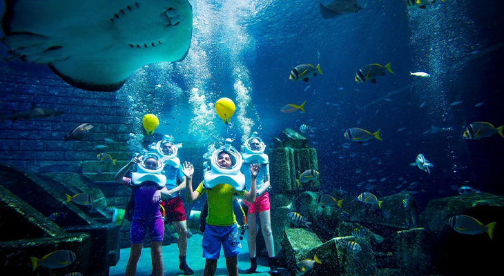 مغامرة لمدة 30 دقيقة فى اكواتريك اكستريم