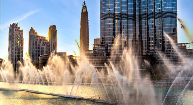 The Dubai Fountain Show & Boardwalk Ticket