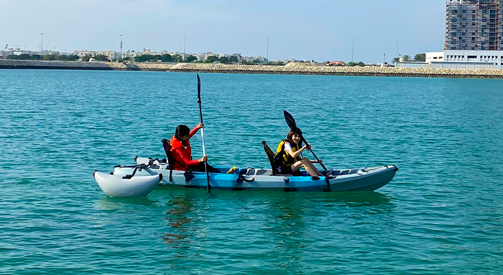 جولة بالكاياك لمدة 60 دقيقة في مدينة سلمان 