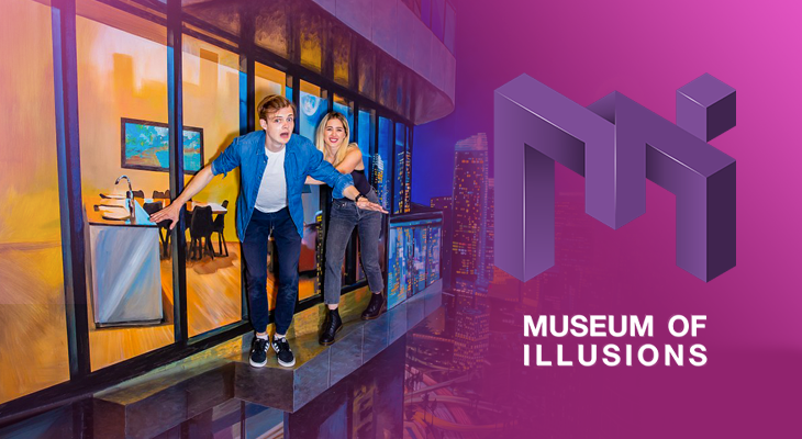 General Admission Ticket to Museum of Illusions for one hour