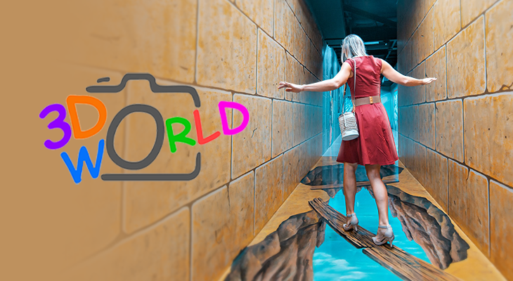 2 hour Ticket to 3D Selfie Dubai Museum 