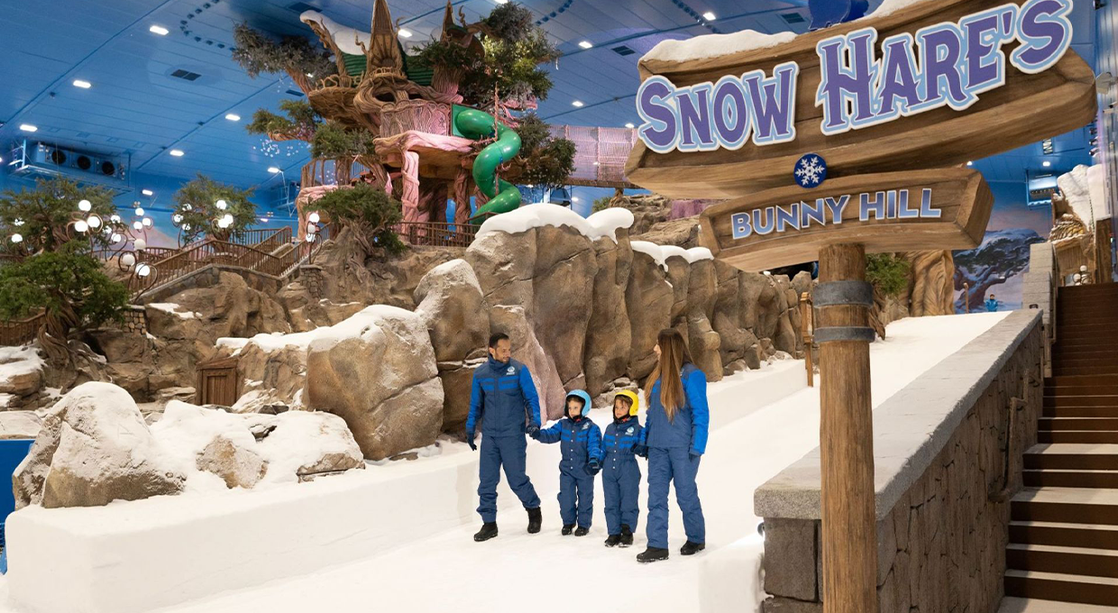 Snow Abu Dhabi: Premium Ticket with 9 Rides