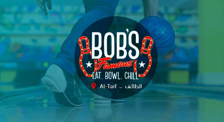 50 Instead of 85 SAR +30 SAR Arcade Credit at BOB’S Famous City Walk Taif