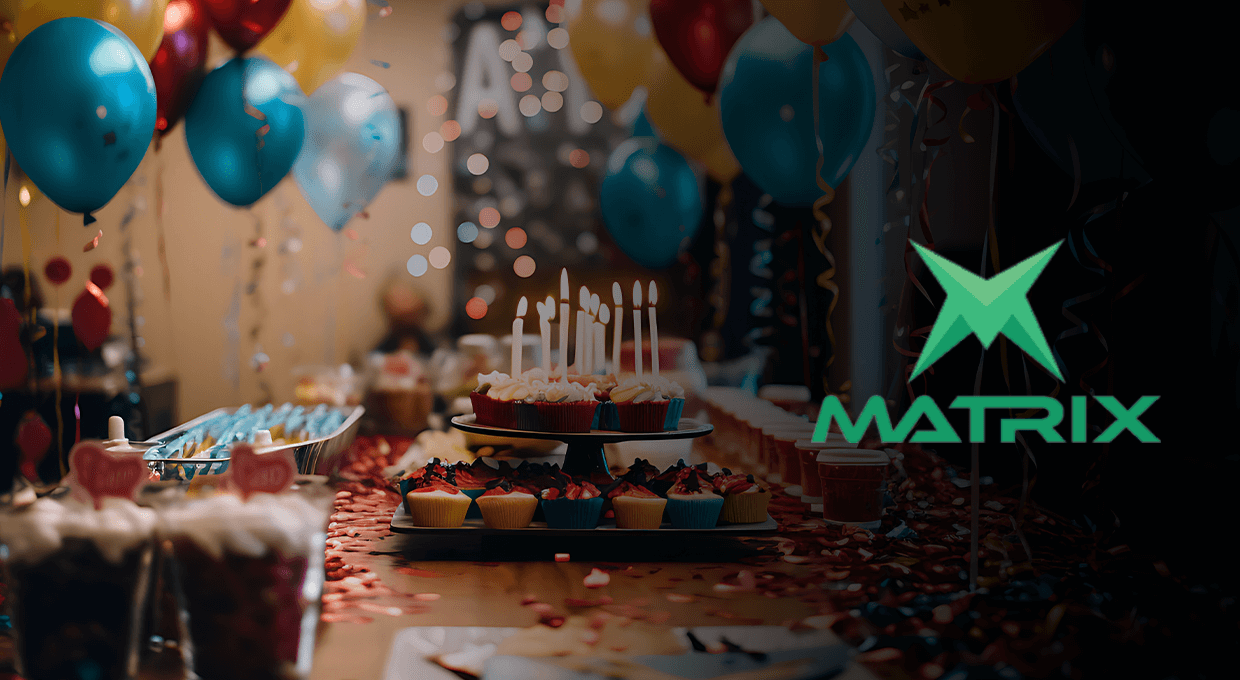 باقة عيد الميلاد داخل ماتريكس حتى 15 طفل + 3 العاب مجاناً