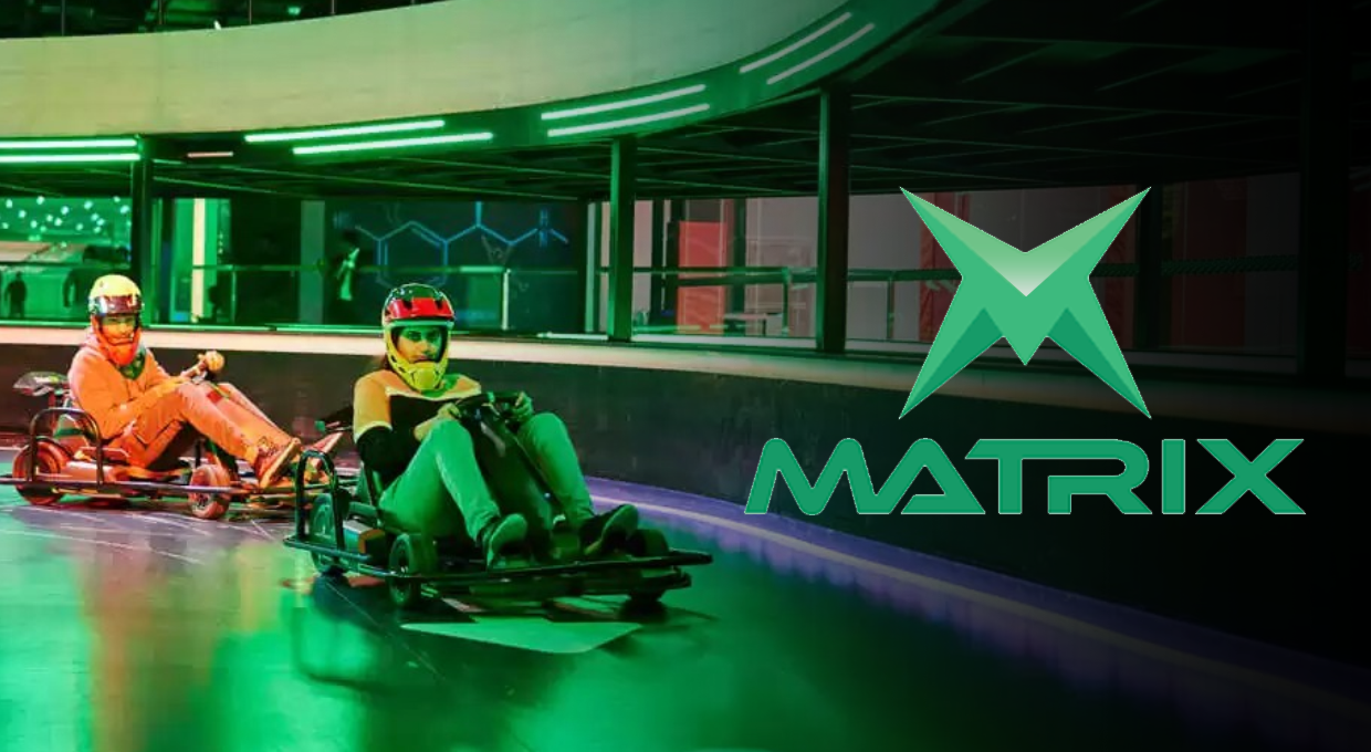 اجمع 4 أشخاص للعب 14 لعبة في ماتريكس البحرين الجفير مول بخصم 28%