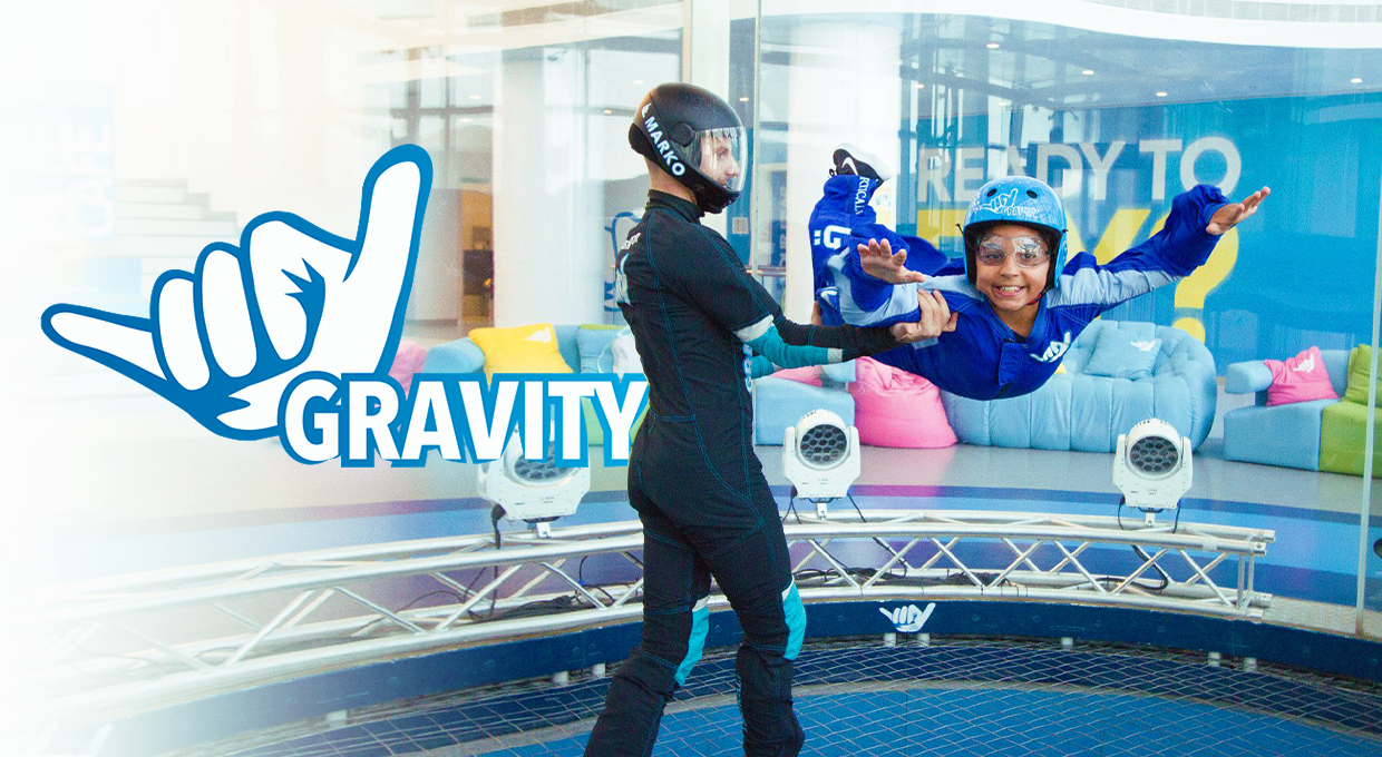 10% off on Rush package ( 2 flights per person) in Gravity Skydiving Bahrain