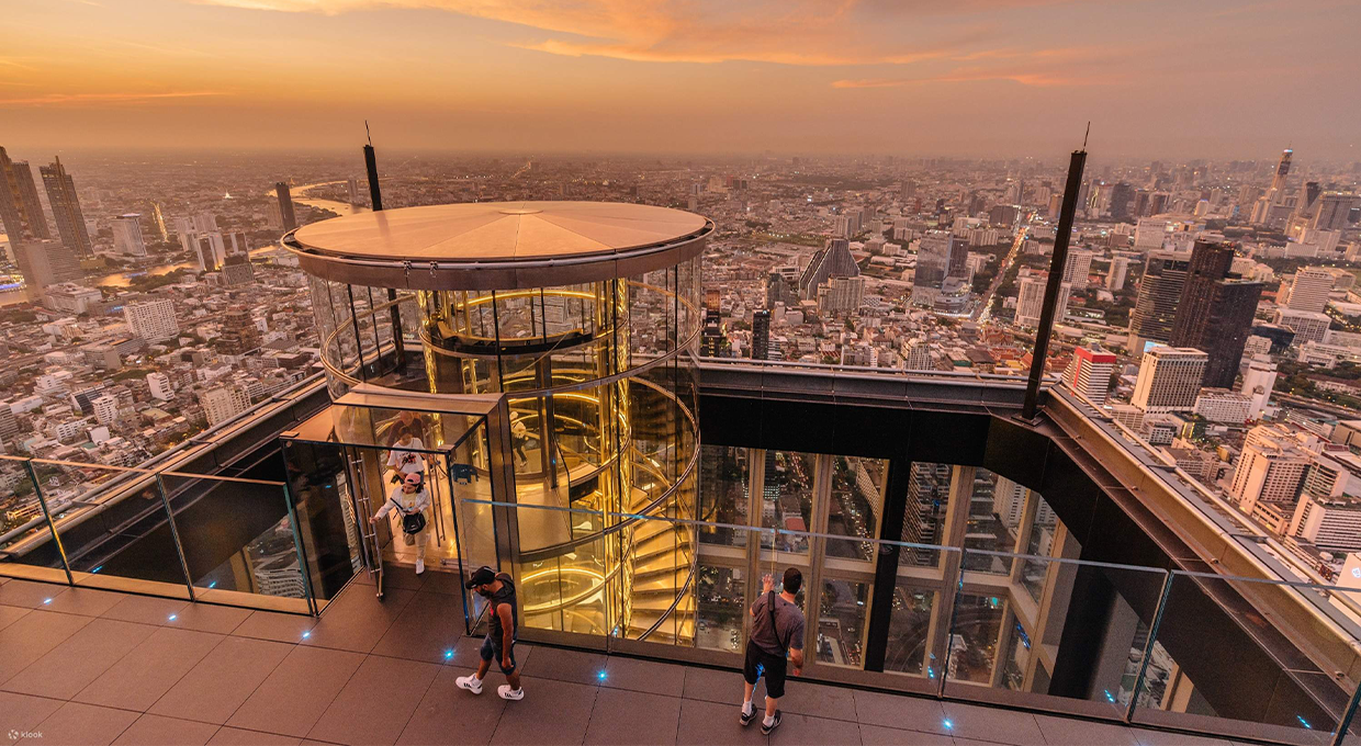 Entry Ticket to King Power Mahanakhon Skywalk at Bangkok