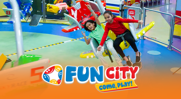 All Day Pass Power Card to Fun City Yas Mall 