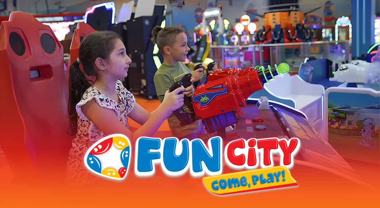 Buy One Card & Get One Free at Fun City The Gate Mall