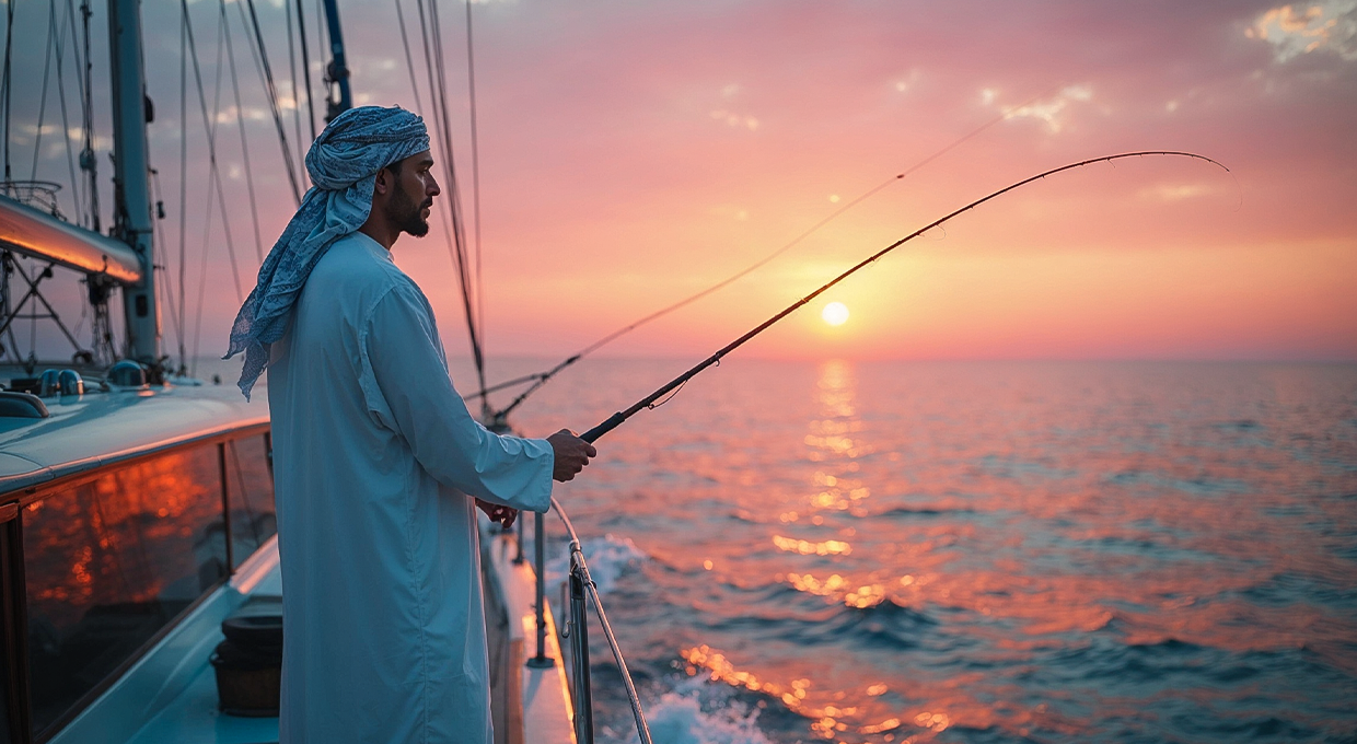6 Hours Fishing Trip in Jeddah Sea with Fishing Equipments