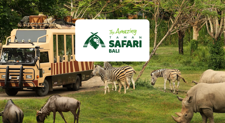 Ticket to Bali Safari and Marine Park with Animal Shows