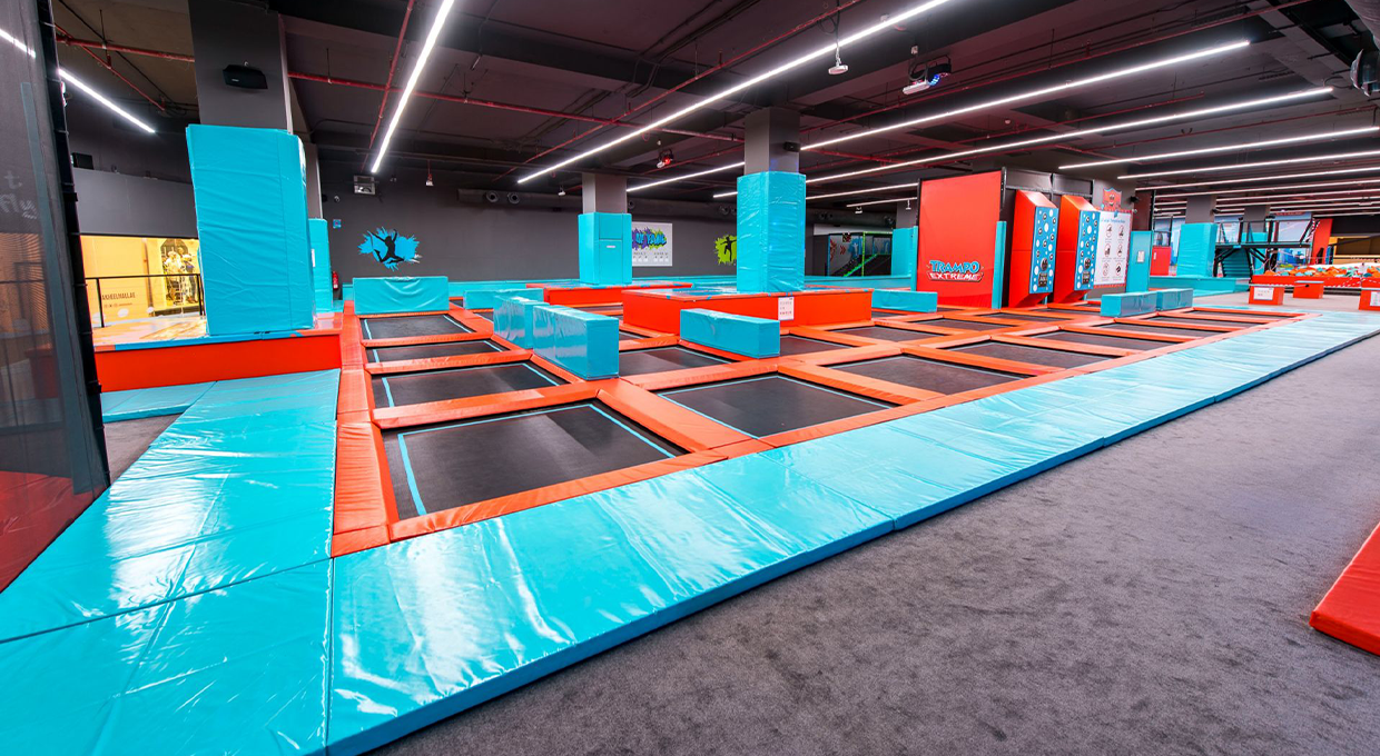All-Day Pass Ticket for 2 Hours of Jumping in Trampo Extreme at Nakheel Mall