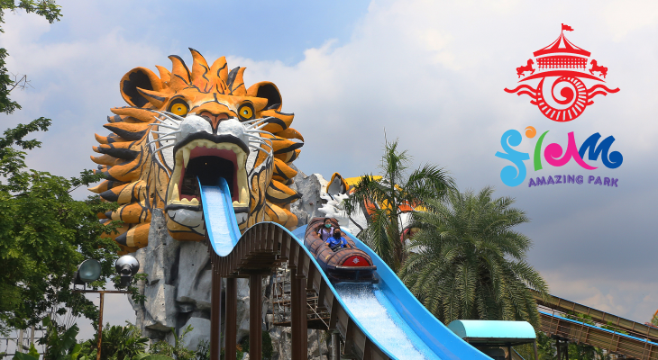 One Day Unlimited Access to Siam Amazing Park with International Buffet 