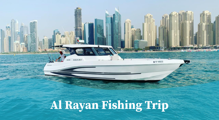 4 hours Fishing Trip on Silver Craft 36 ft in Dubai