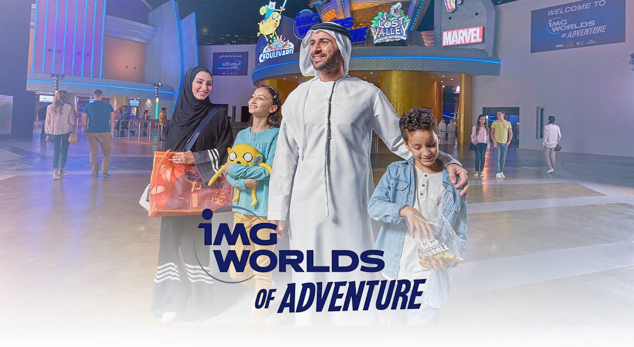 Full-Day Ticket to IMG Worlds of Adventure for 225 Instead of 365