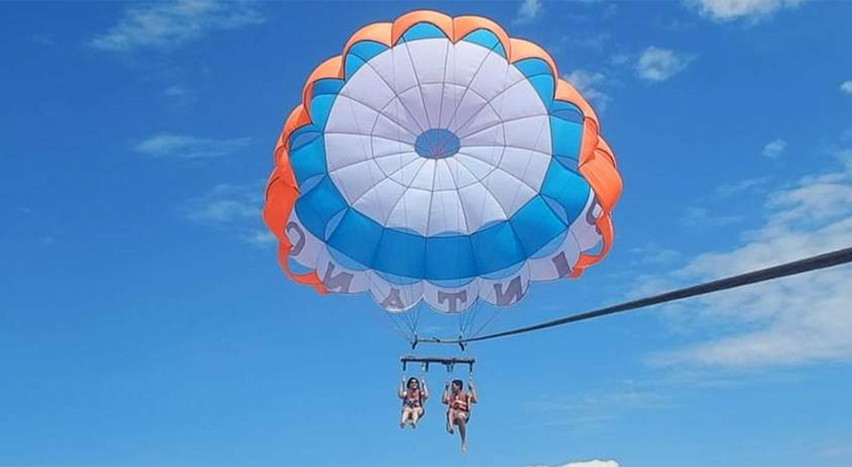Day of Water Activities (Parasailing-Banana Boat-Roulette Doughnut) at Tanjung Benoa