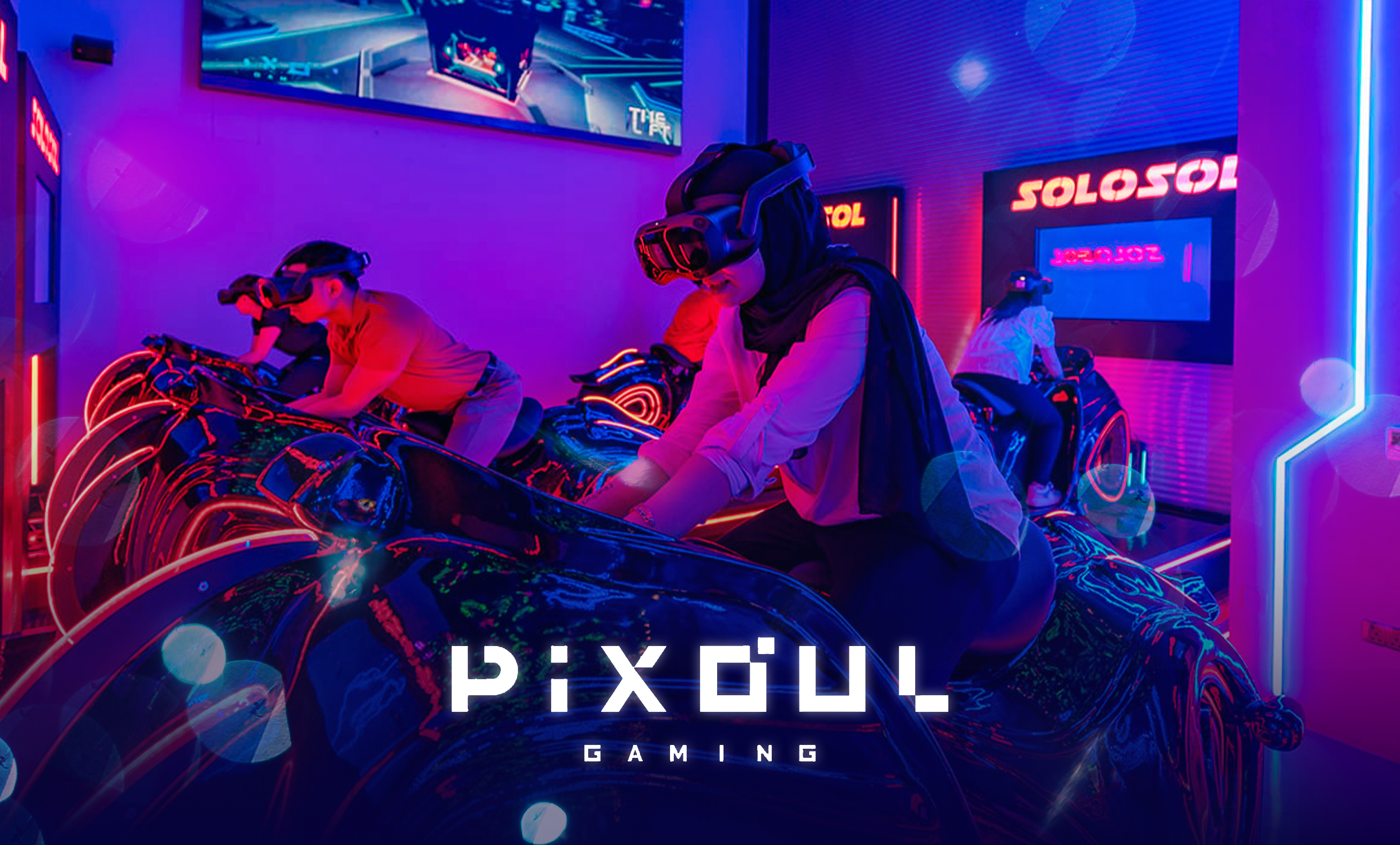 All day Pass Ticket to Pixoul Gaming Abu Dhabi 