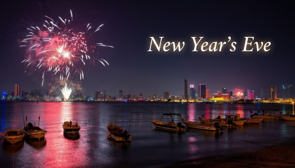 1-Hour Speed Boat New Year’s Eve Fireworks Cruise at Saada Beach