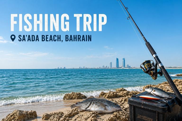 رحلة صيد خاصة مع مرشد على متن قارب باربي حول شاطئ سعادة