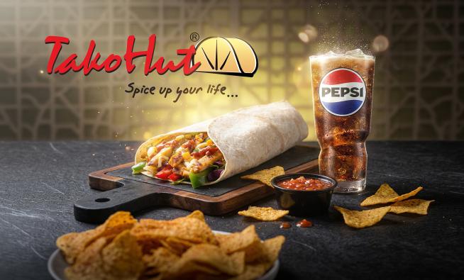 Steak Burrito Combo Offer at Tako Hut for 28 SAR instead of 46 SAR